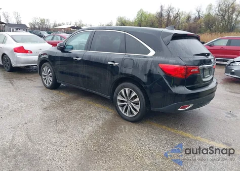 2015 Acura Mdx Technology Package z USA, uszkodzony, nr VIN 5FRYD4H48FB011004